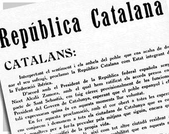Francesc Macià proclama la República Catalana